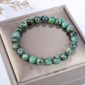 🆕New African Turquoise 8mm Healing Gemstone Bracelet